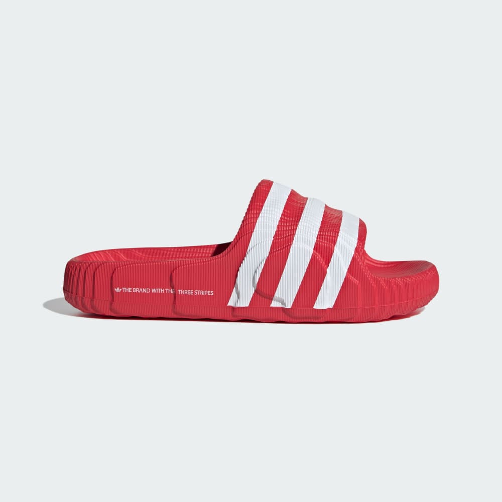 Adidas Adilette 22 Slides Better Scarlet / Cloud White / Cloud White