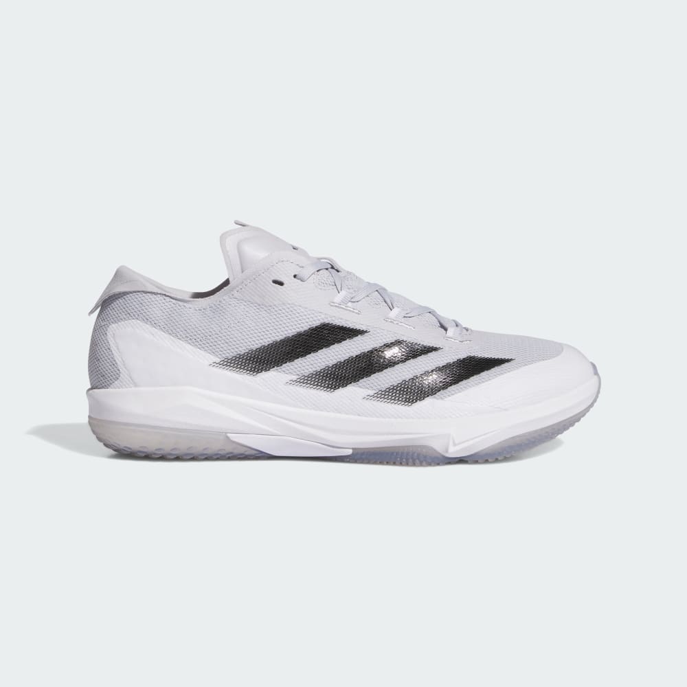 Adidas Adizero Impact Turf Trainer Baseball Shoes Cloud White / Core Black / Team Light Grey