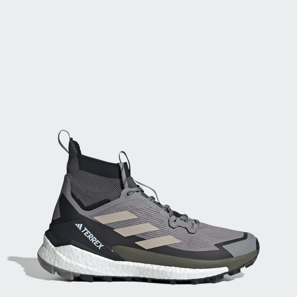 Adidas Terrex Free Hiker 2.0 Hiking Shoes Charcoal Solid Grey / Core Black / Olive Strata