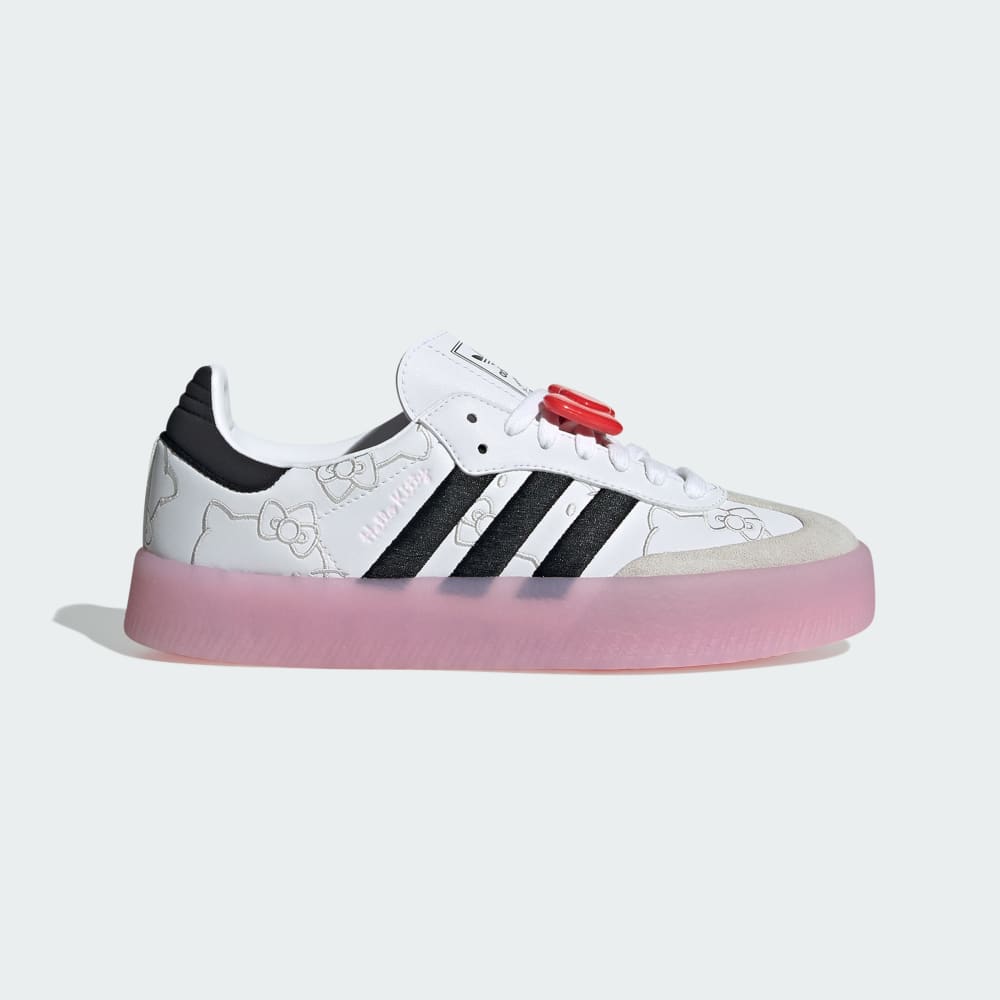 Adidas Sambae Hello Kitty Shoes Cloud White / Core Black / Clear Pink