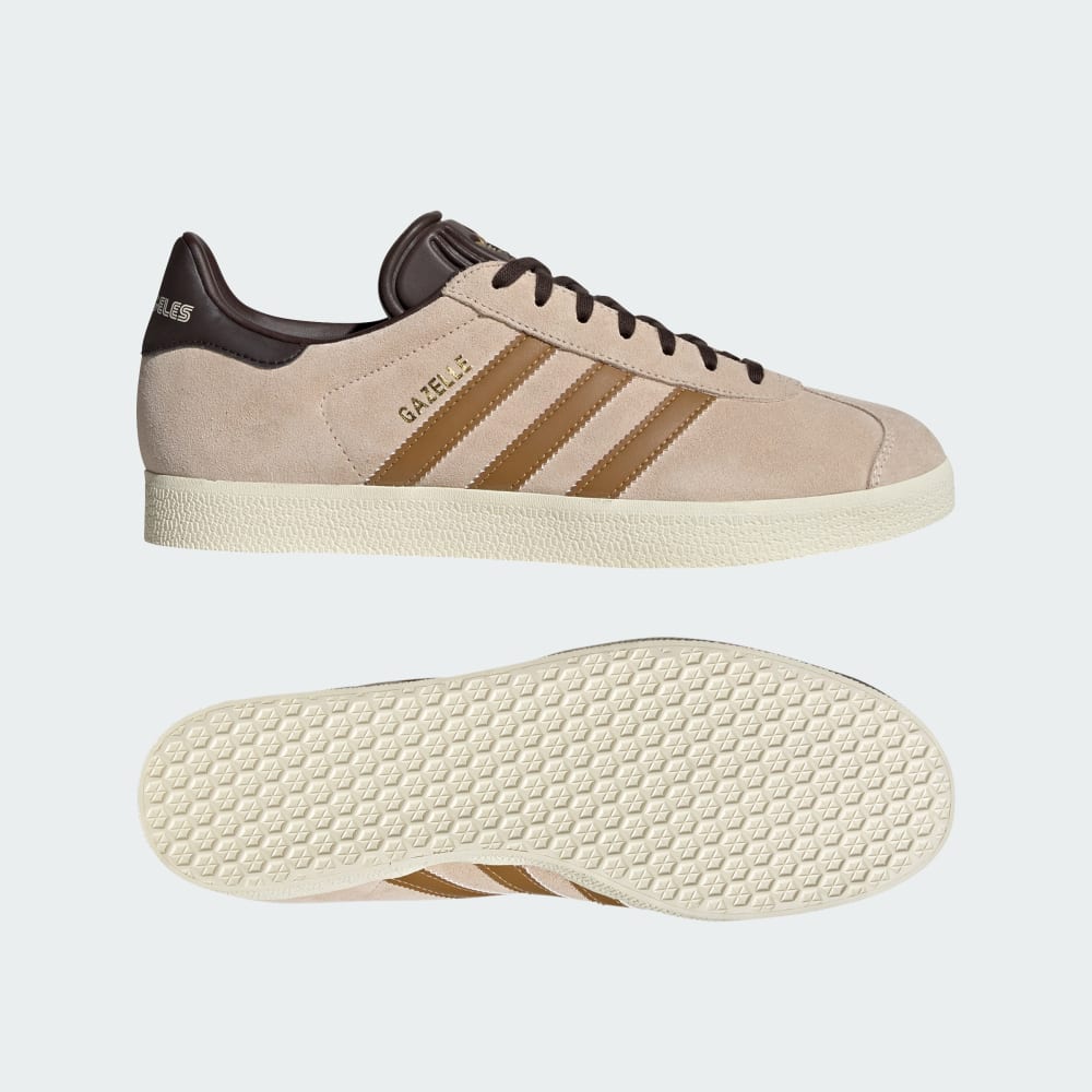 Adidas 2024 Los Angeles FC adidas Archive Gazelle Linen / Gold Ochre / Dark Brown