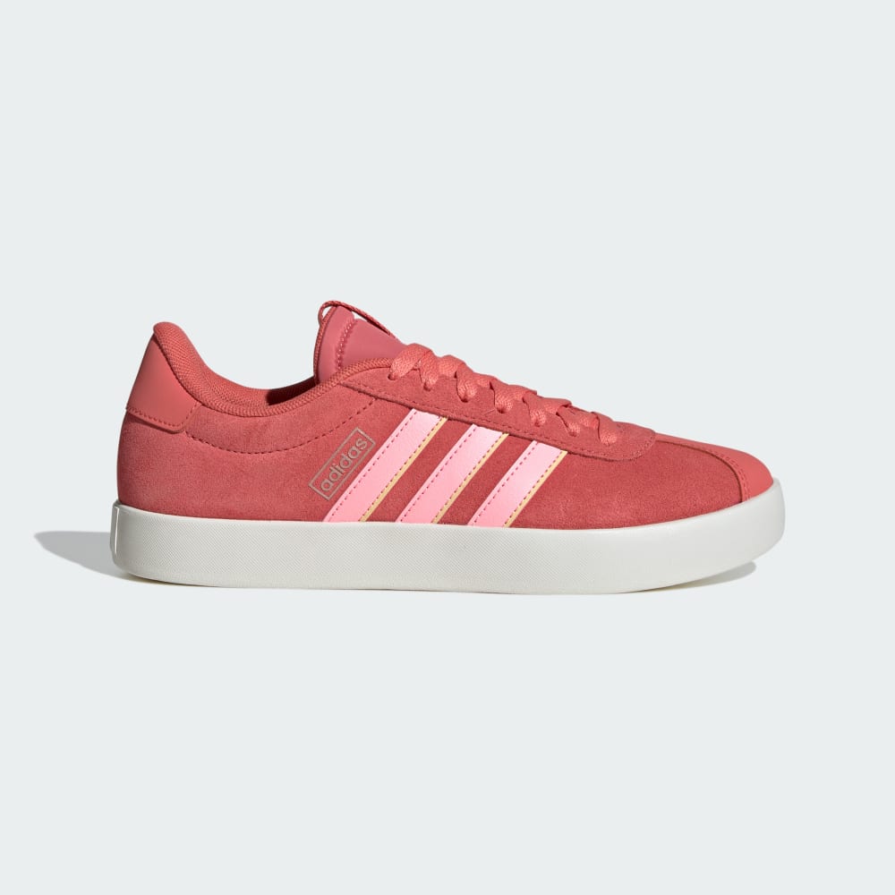 Adidas VL Court 3.0 Shoes Preloved Scarlet / Pink Spark / Almost Yellow