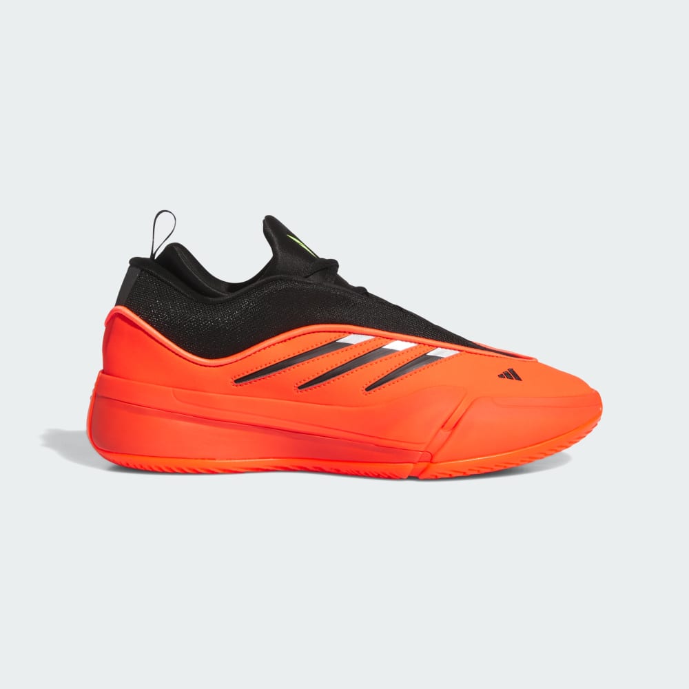 Adidas Dame 9 Low Shoes Solar Red / Core Black / Lucid Lemon