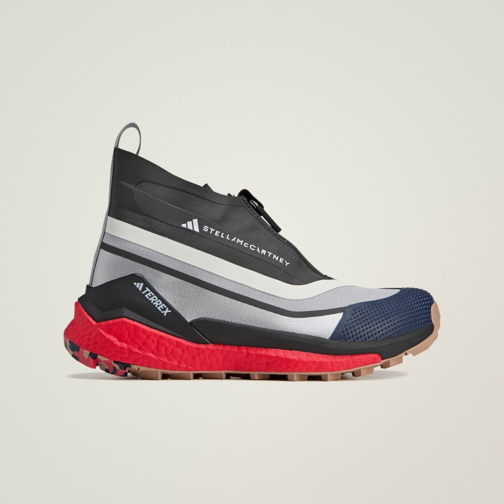 Adidas by Stella McCartney x Terrex Free Hiker Gore-Tex Boots Silver Metallic / Cloud White / Active Red