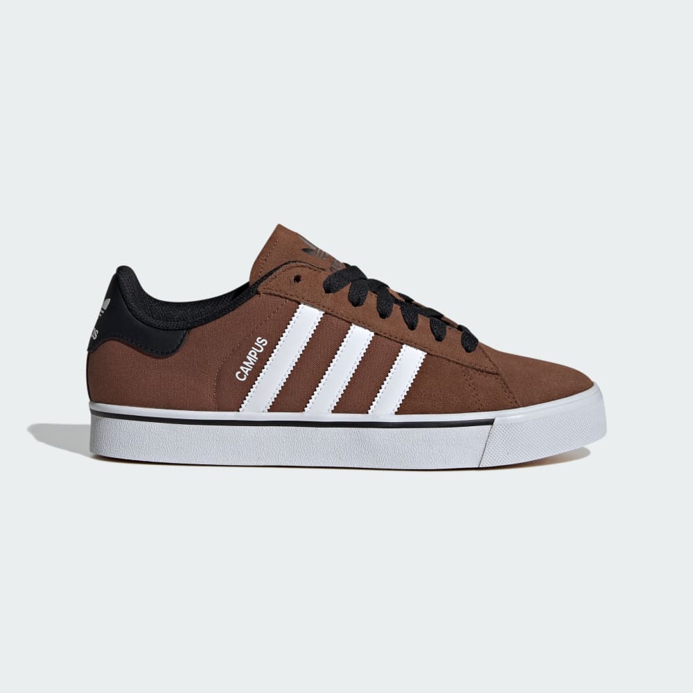 Adidas Campus Vulc Shoes Preloved Brown / Cloud White / Core Black