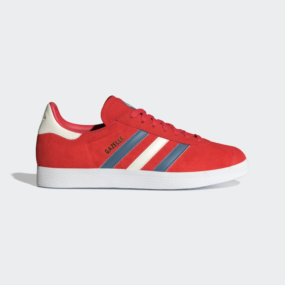 Adidas Gazelle Chile Shoes Glory Red / Altered Blue / Off White