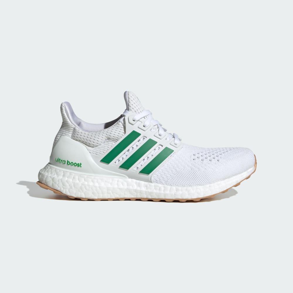 Adidas ULTRABOOST 1.0 SHOES Cloud White / Green / Linen Green Met.