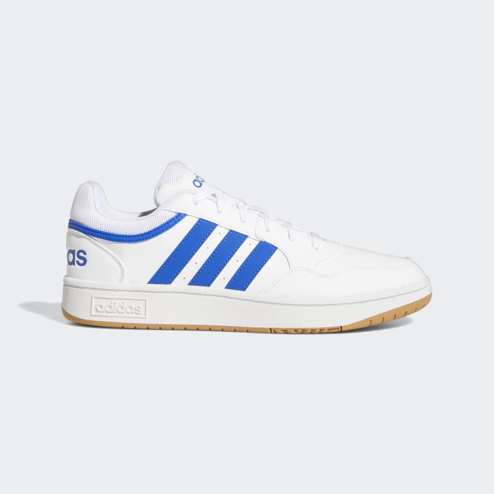 Adidas Hoops 3.0 Low Classic Vintage Shoes Cloud White / Royal Blue / Gum