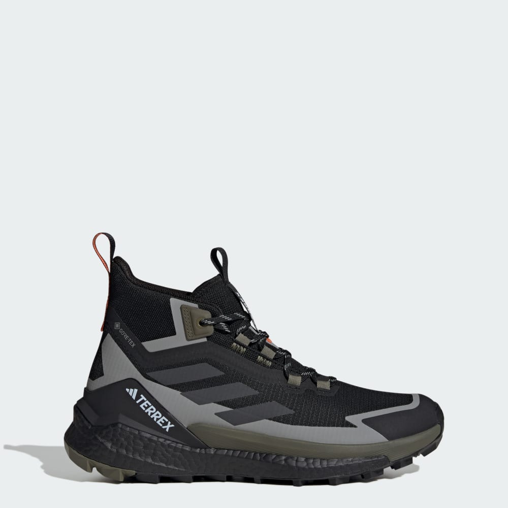 Adidas Terrex Free Hiker 2.0 Gore-Tex Hiking Shoes Core Black / Carbon / Olive Strata