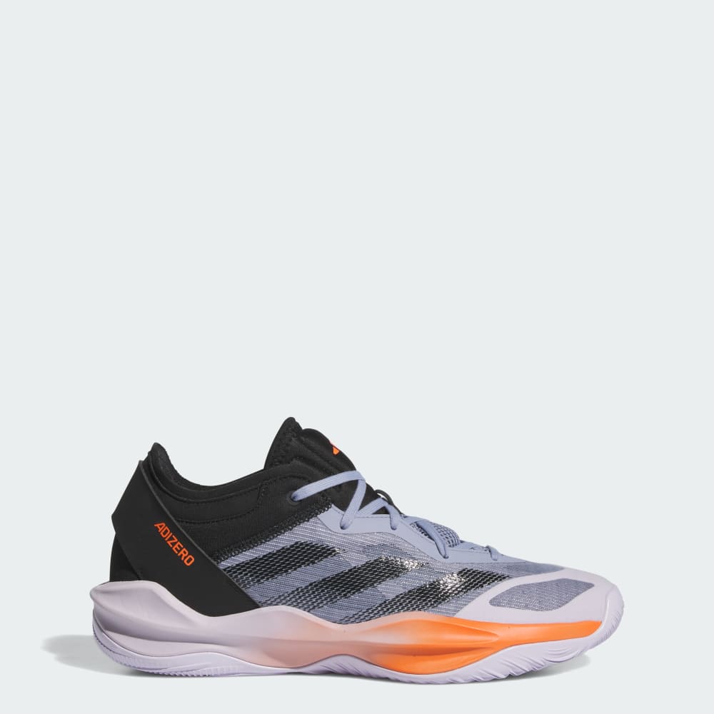 Adidas Adizero Select 2.0 Low Shoes Silver Violet / Core Black / Impact Orange