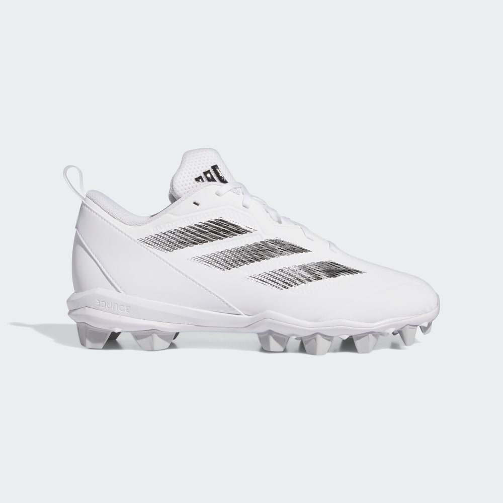 Adidas Adizero Instinct Molded Cleats Cloud White / Core Black / Team Light Grey