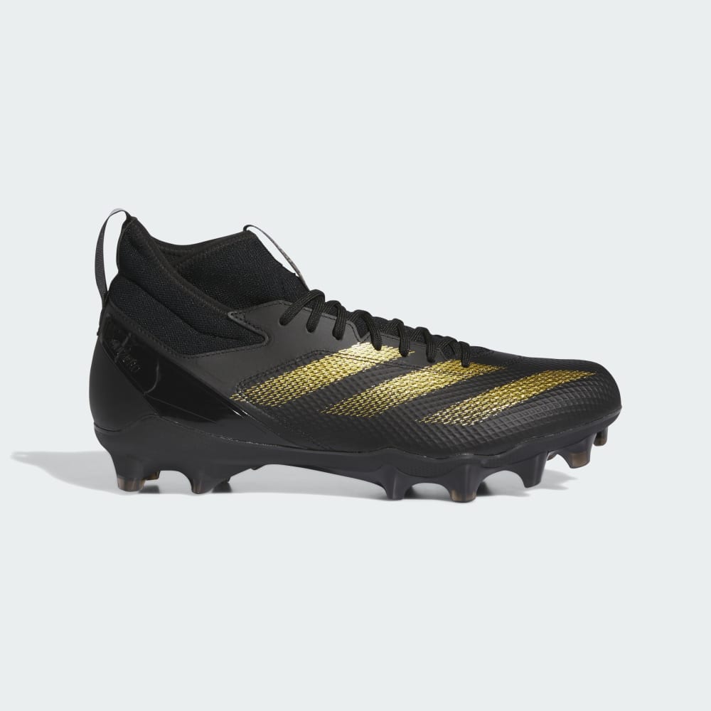 Adidas Adizero Impact Football Cleats Core Black / Gold Metallic / Core Black