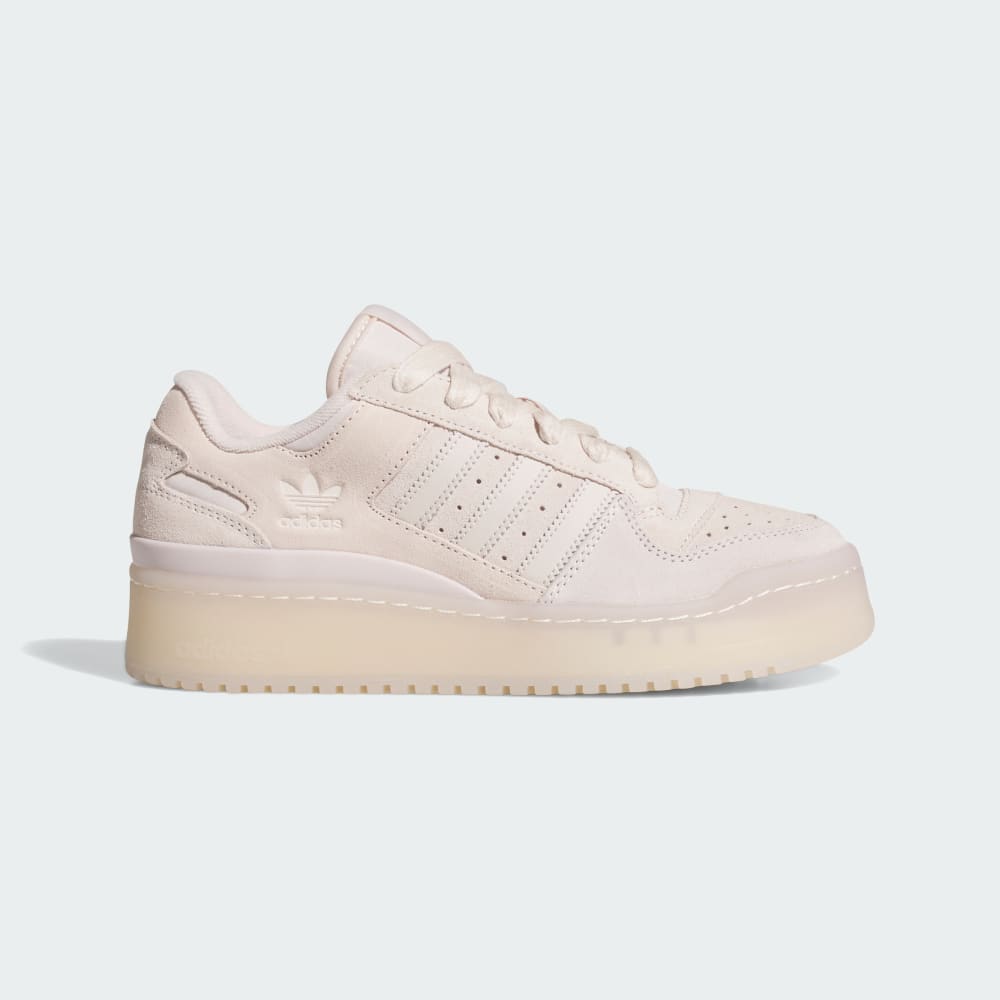 Adidas Forum Bold Stripes Shoes Putty Mauve / Putty Mauve / Cream White