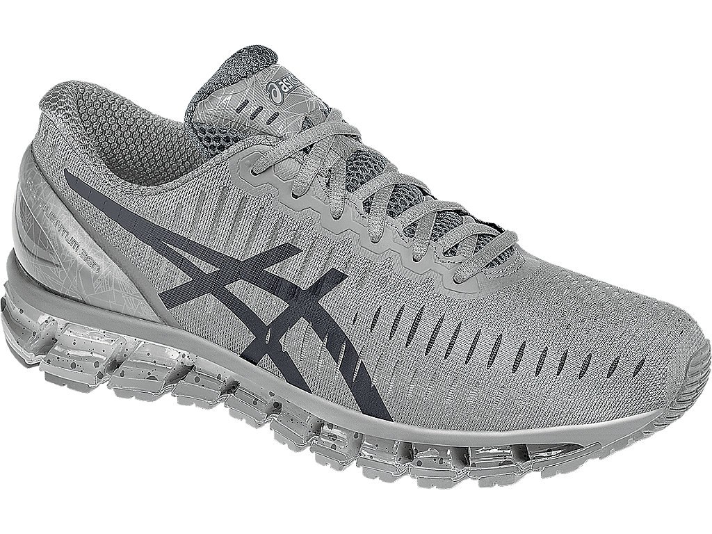 Asics Gel-Quantum 360 Running Shoes For Men Light Grey/Dark Grey/Silver 105YGBGV