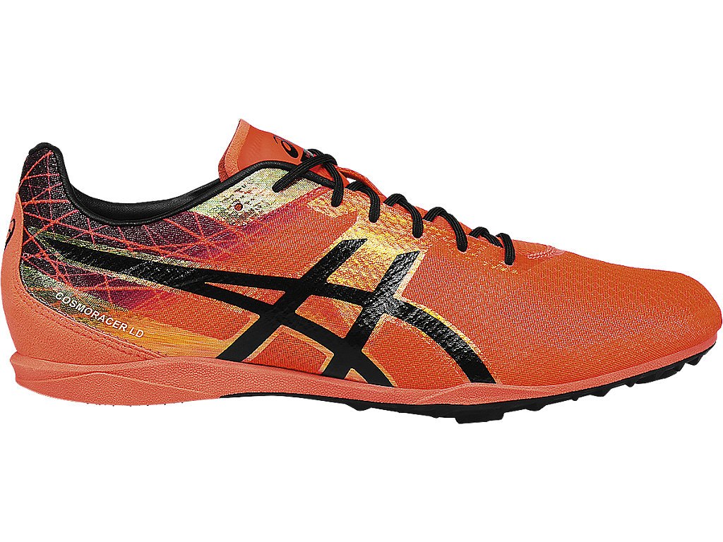 Asics Cosmoracer Shoes For Men Coral/Black 539HNHZJ