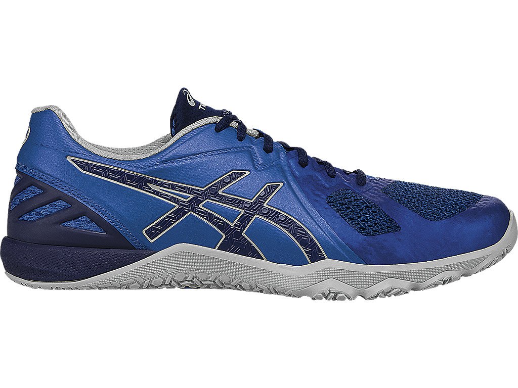 Asics Conviction X Training Shoes For Men Royal/Indigo Blue/Grey 810KRHIX