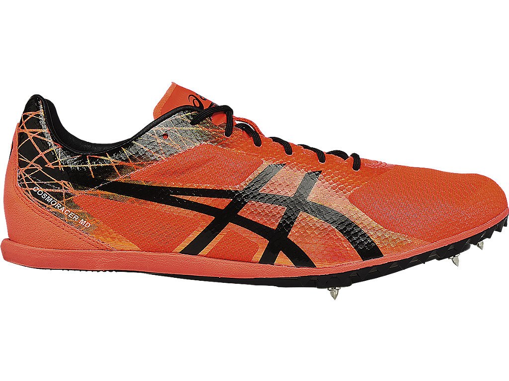 Asics Cosmoracer Shoes For Men Coral/Black 941KAIWF