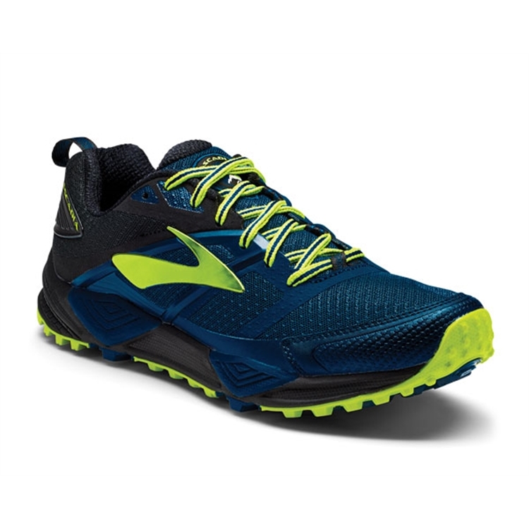 brooks Men's Cascadia 12 Blue / Black / Nightlife