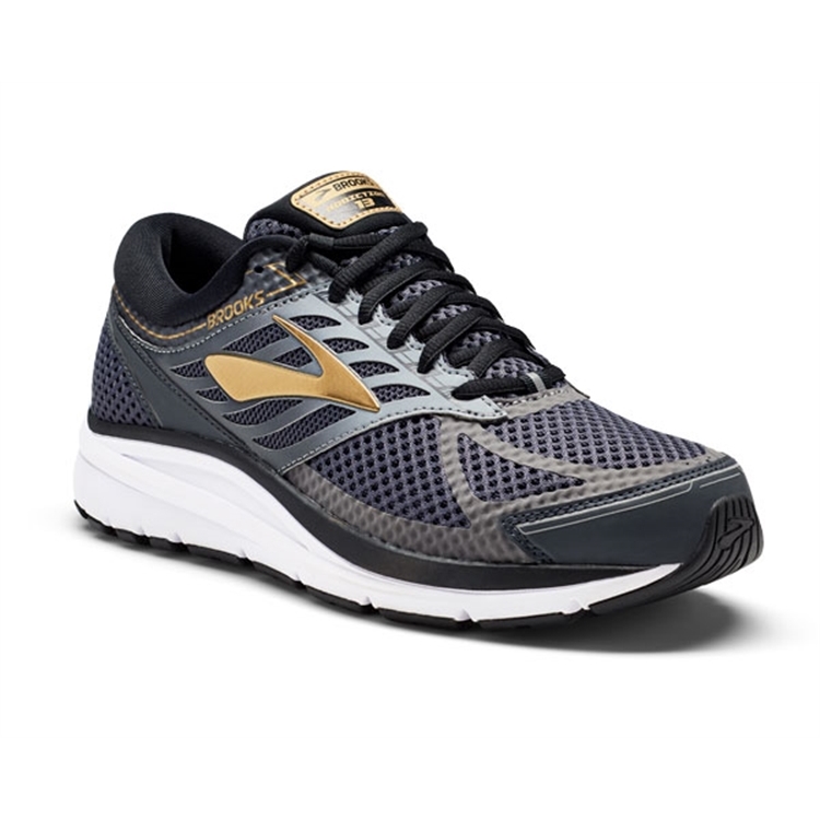 brooks Men's Addiction 13 Black / Ebony / Metallic Gold