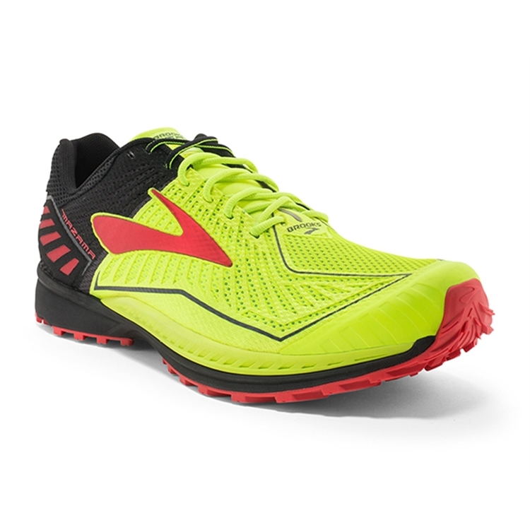 brooks Men's Mazama Nightlife / Black / Red