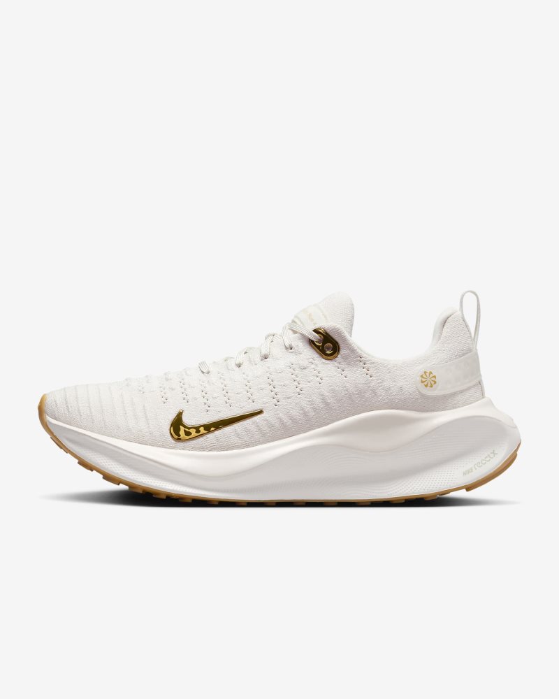 Nike InfinityRN 4 Phantom/White/Gum Light Brown/Metallic Gold