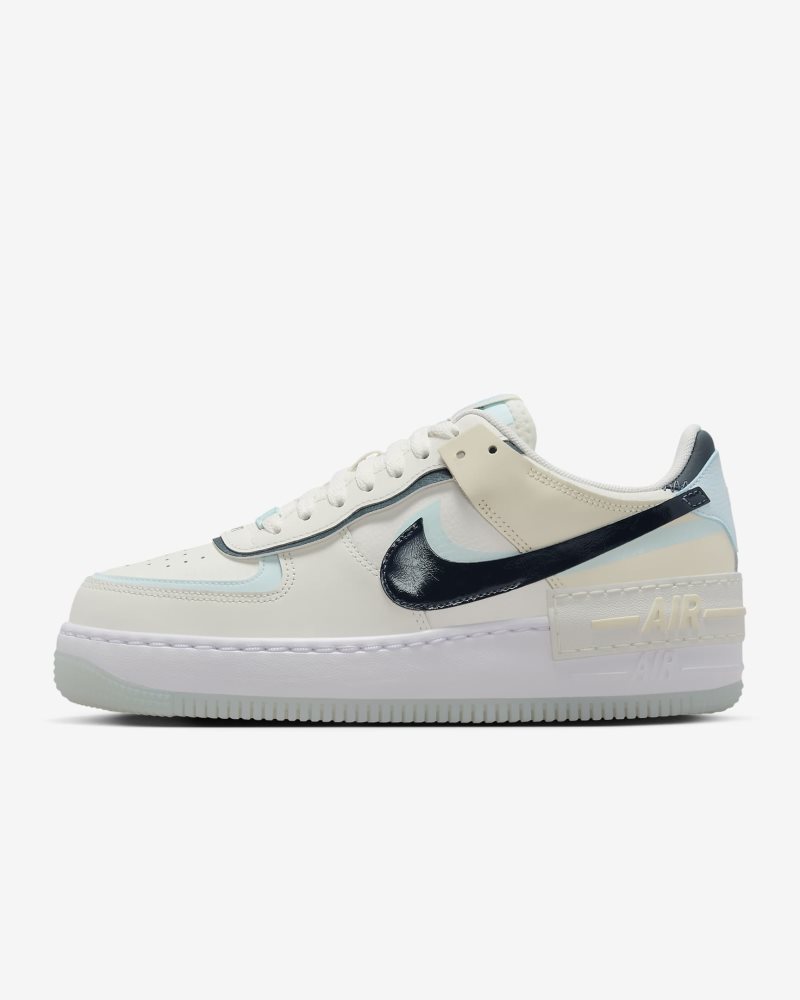 Nike Air Force 1 Shadow Sail/Glacier Blue/Coconut Milk/Armory Navy