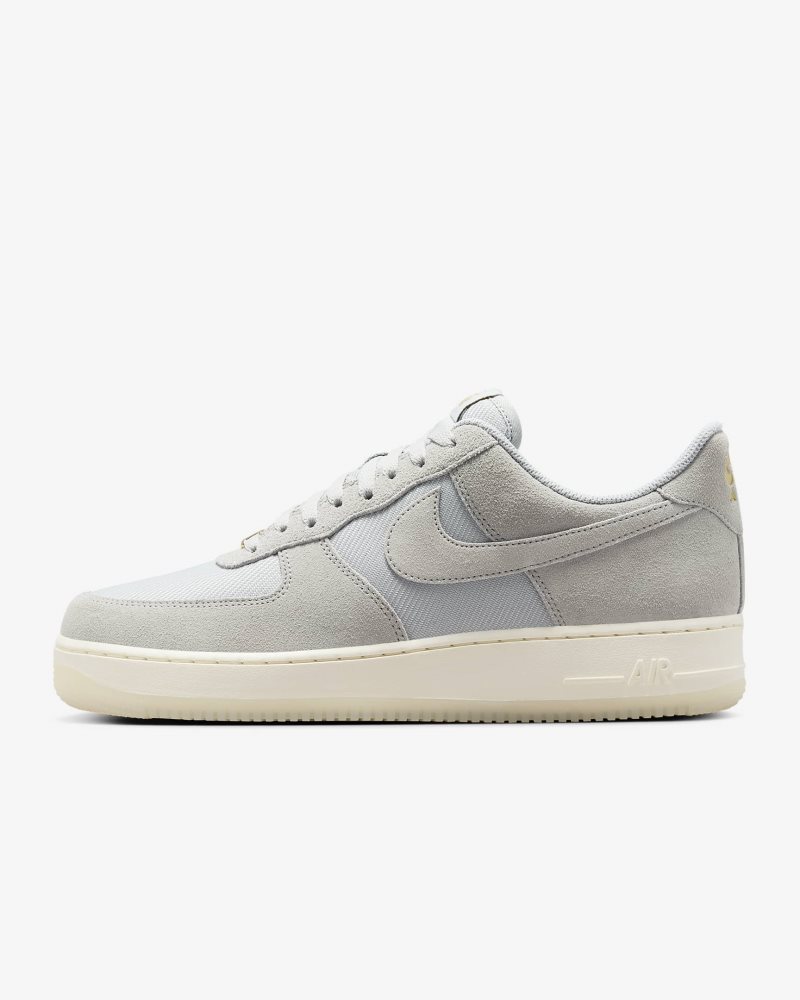 Nike Air Force 1 '07 LV8 Light Smoke Grey/Metallic Gold/Pale Ivory/Light Smoke Grey