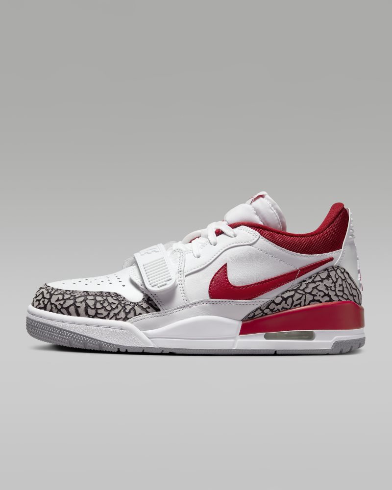 Air Jordan Legacy 312 Low White/Cement Grey/Black/Gym Red