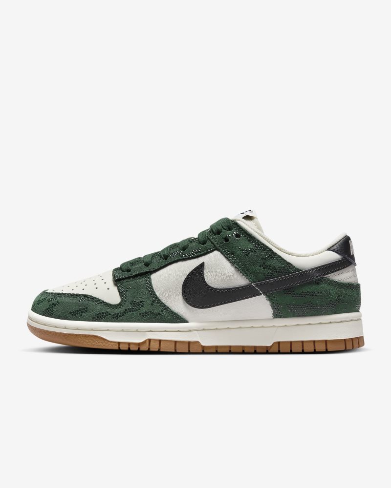 Nike Dunk Low Pro Green/Sail/Gum Medium Brown/Black