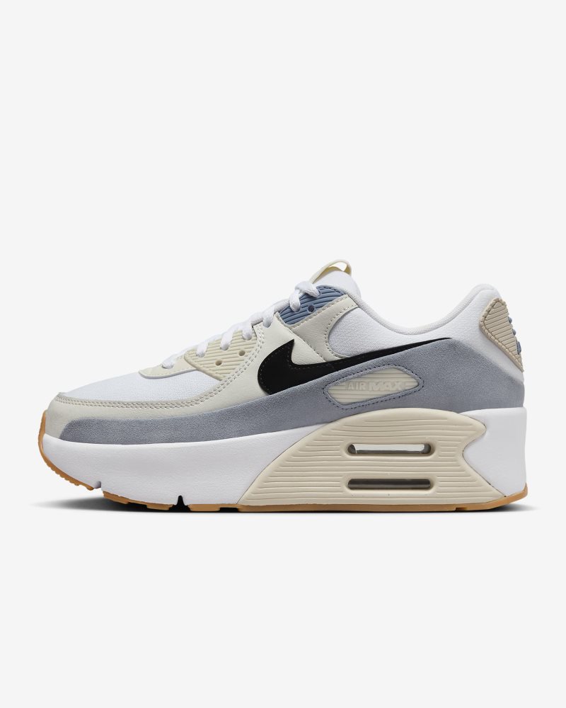 Nike Air Max 90 LV8 White/Ashen Slate/Light Orewood Brown/Black