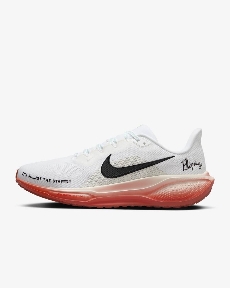 Nike Pegasus 41 "Eliud Kipchoge" White/Pale Ivory/Dragon Red/Black