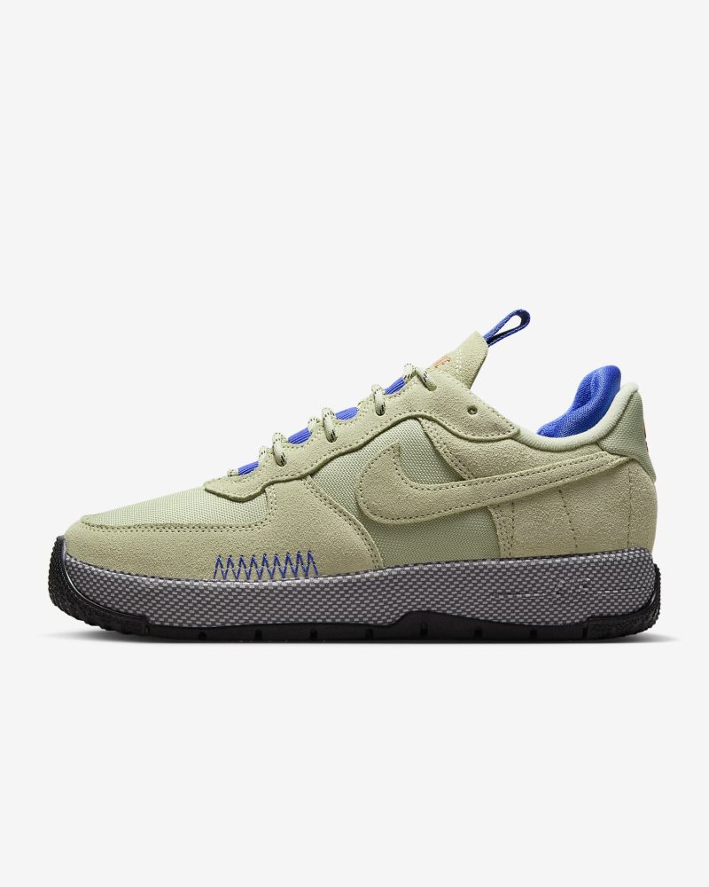 Nike Air Force 1 Wild Olive Aura/Aquarius Blue/Ashen Slate/Racer Blue