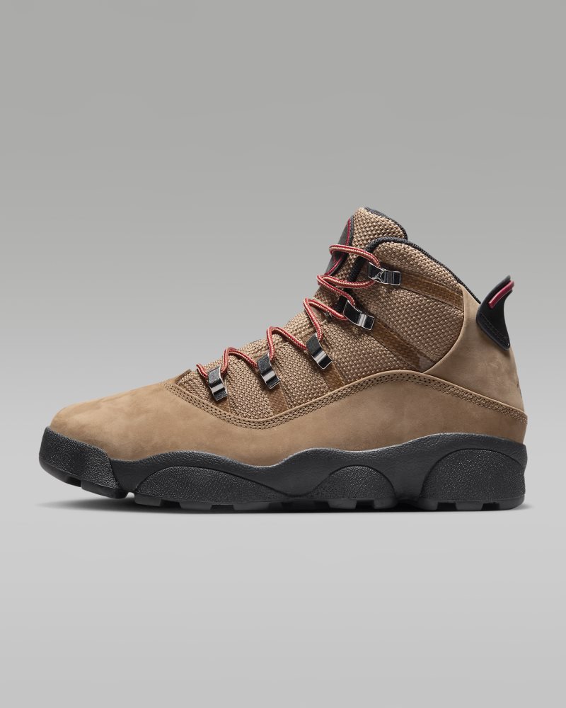 Jordan Winterized 6 Rings Rocky Tan/Varsity Red/Black