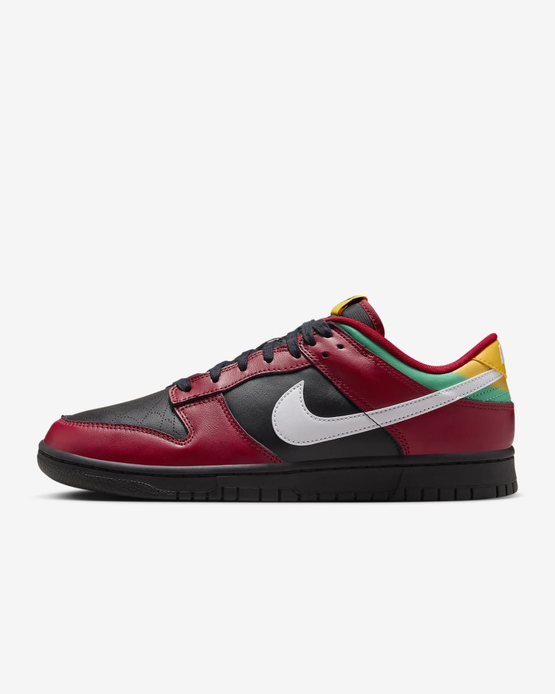 Nike Dunk Low Retro LTD Black/Gym Red/University Gold/White