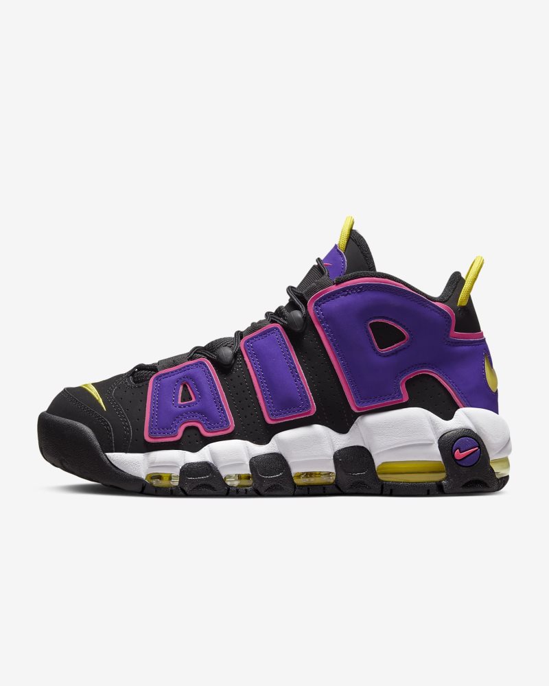 Nike Air More Uptempo '96 Black/Court Purple/Hyper Pink/Multi-Color