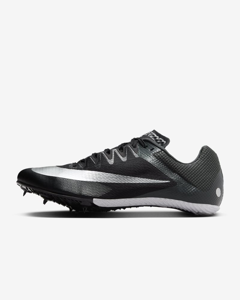 Nike Zoom Rival Black/Black/Metallic Silver