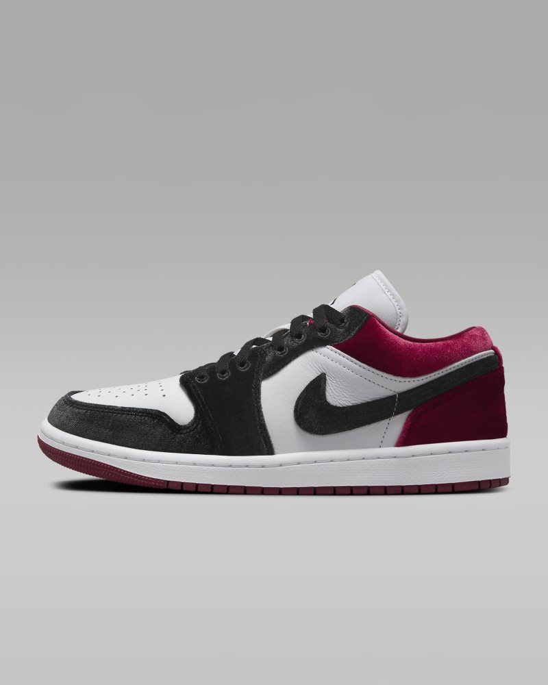 Air Jordan 1 Low SE Black/White/Team Red/Black