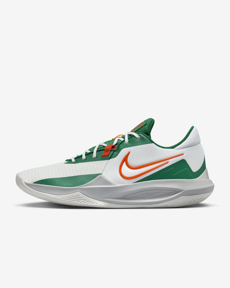 Nike Precision 6 White/Malachite/Sundial/Safety Orange