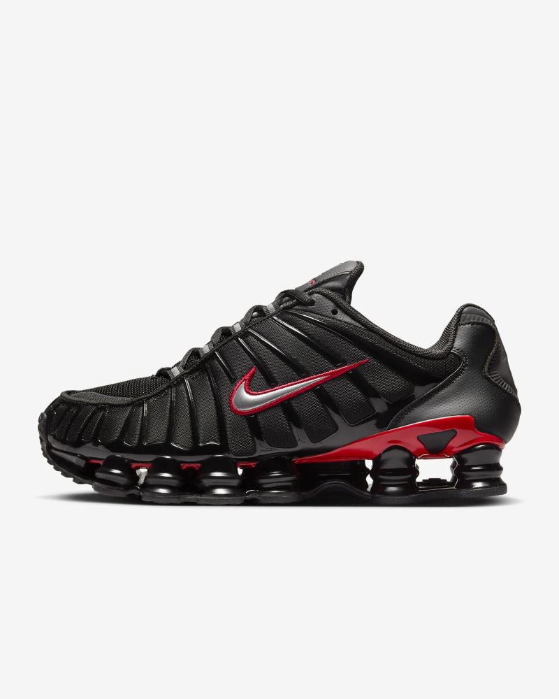 Nike Shox TL Black/University Red/Metallic Silver