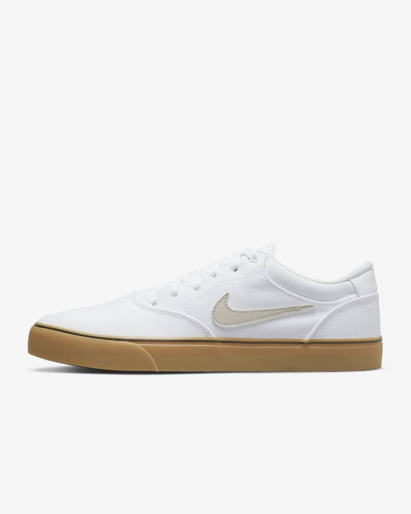 Nike SB Chron 2 Canvas White/White/Gum Light Brown/Light Bone