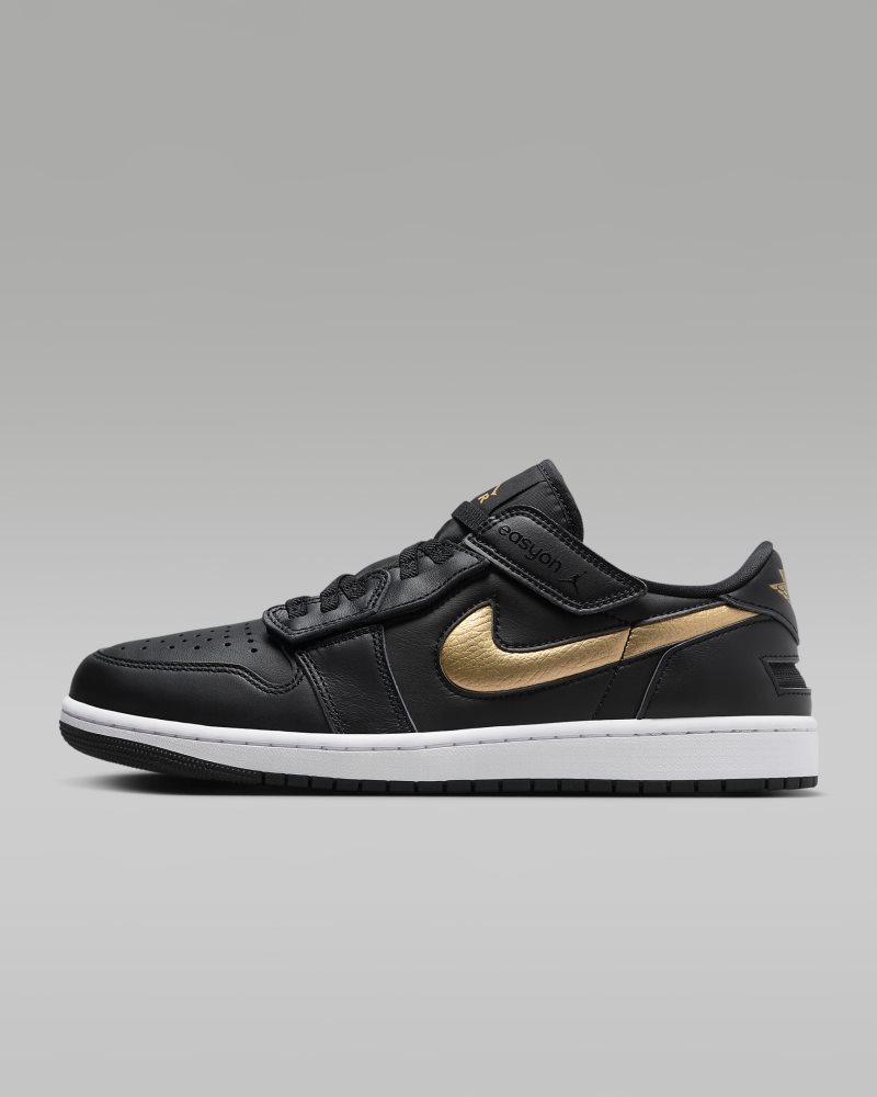 Air Jordan 1 Low EasyOn Black/White/Metallic Gold