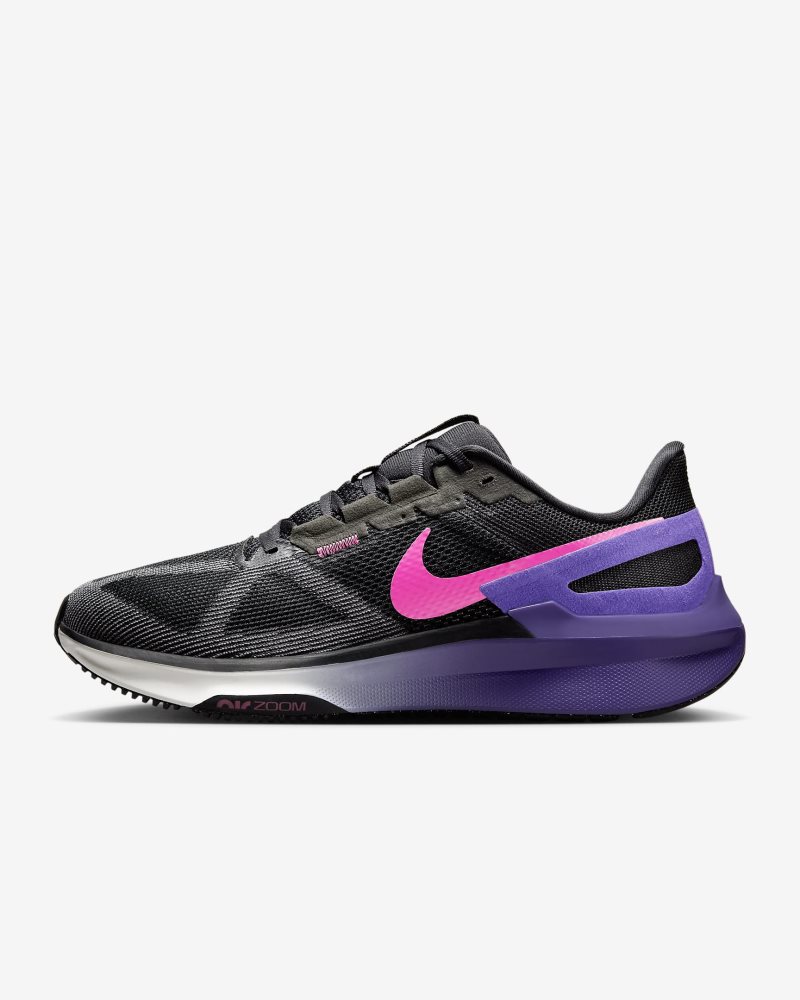 Nike Structure 25 Black/Anthracite/Field Purple/Laser Fuchsia