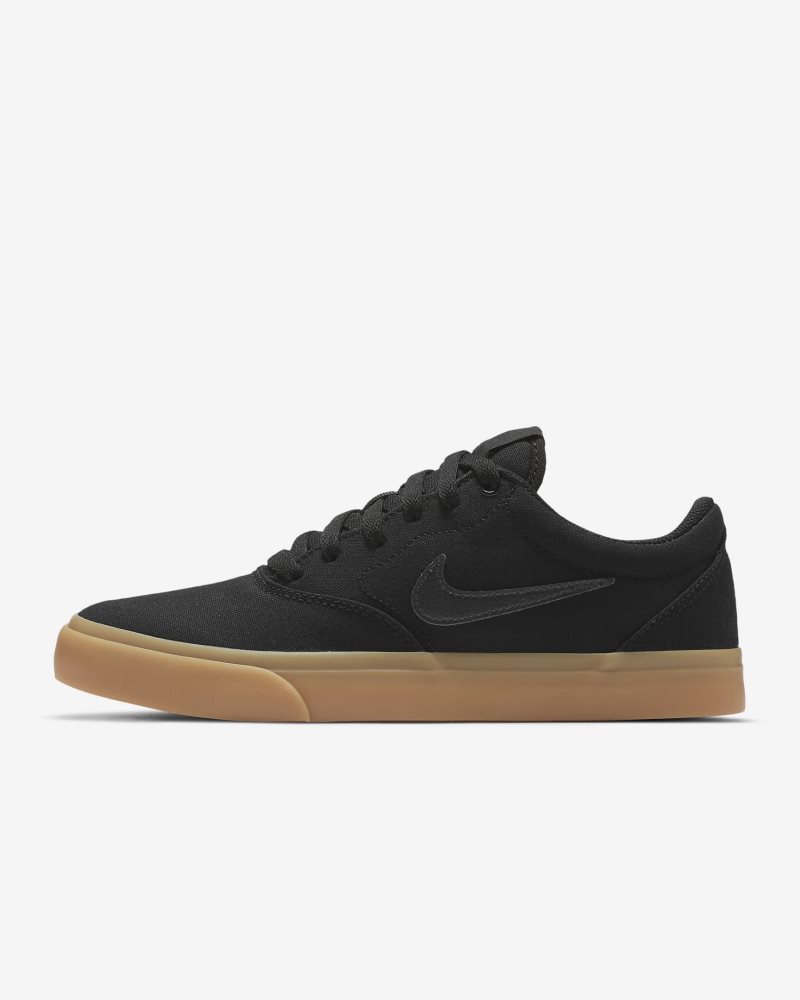 Nike SB Charge Canvas Black/Black/Gum Light Brown/Black