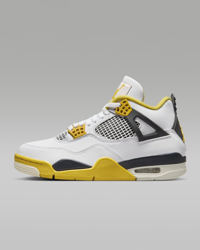 Air Jordan 4 Retro White/Vivid Sulfur/Anthracite/Coconut Milk