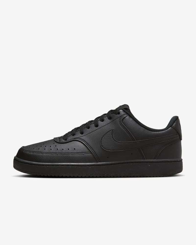 Nike Court Vision Low Next Nature Black/Black/Black