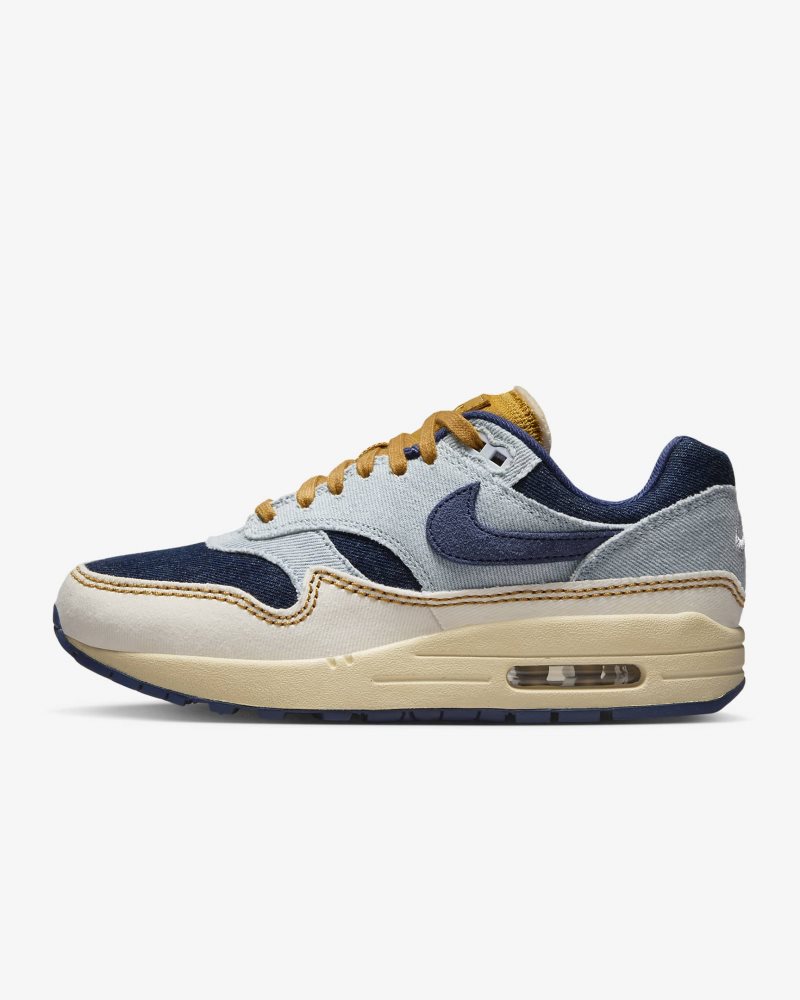 Nike Air Max 1 '87 Aura/Pale Ivory/Pale Vanilla/Midnight Navy