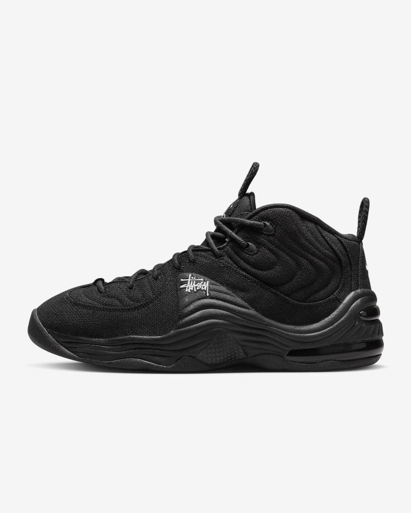 Nike Air Penny 2 x St??ssy Black/Black/White