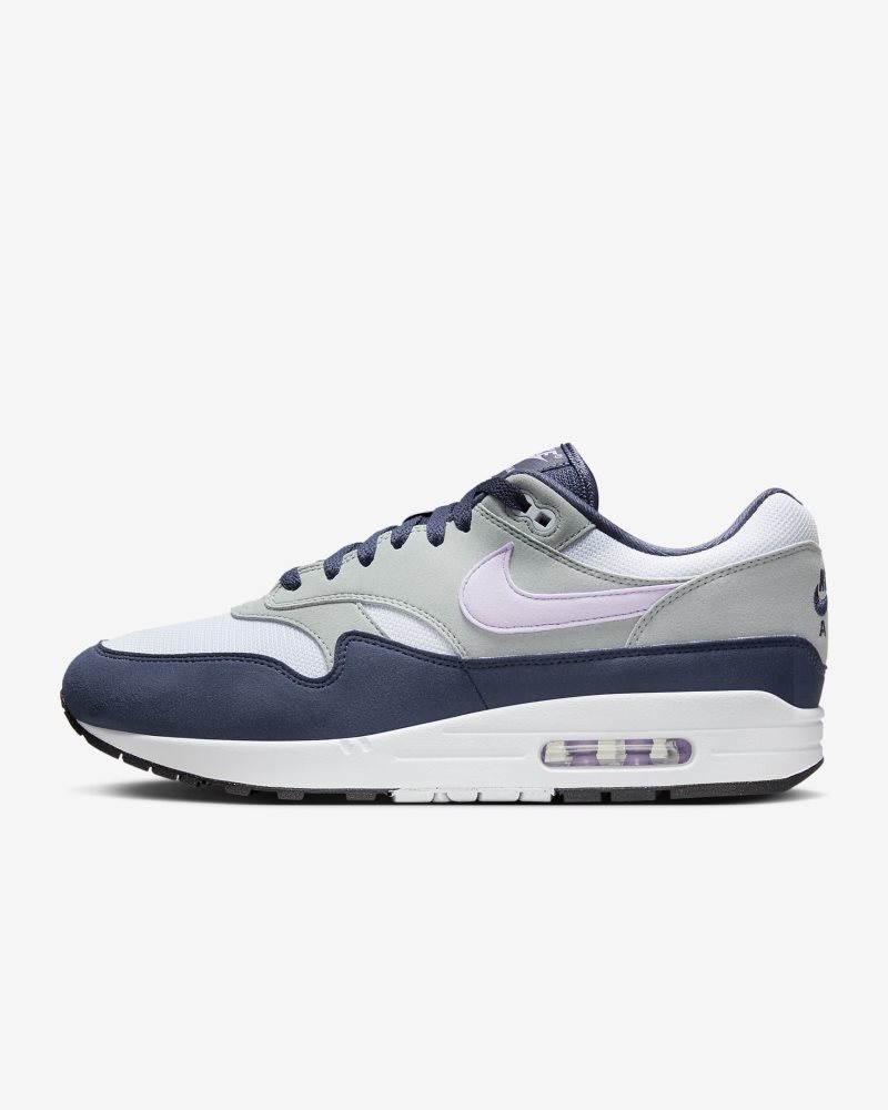 Nike Air Max 1 Football Grey/Thunder Blue/Light Pumice/Lilac Bloom