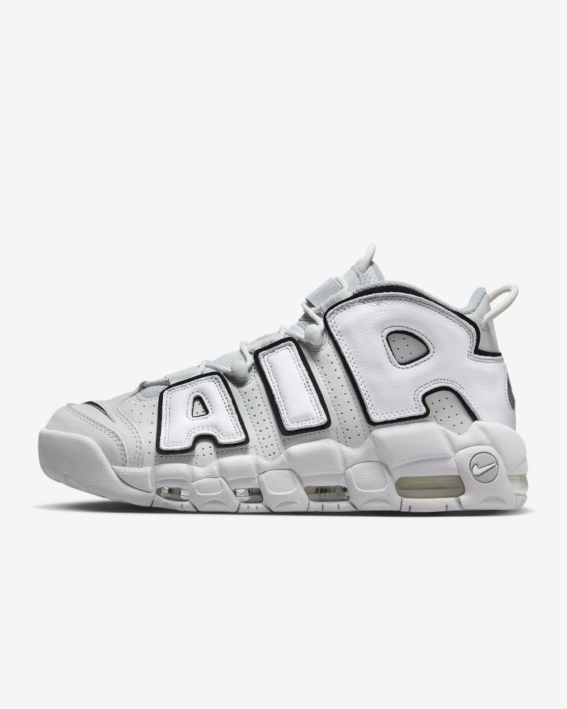 Nike Air More Uptempo '96 Photon Dust/White/Black/Metallic Silver