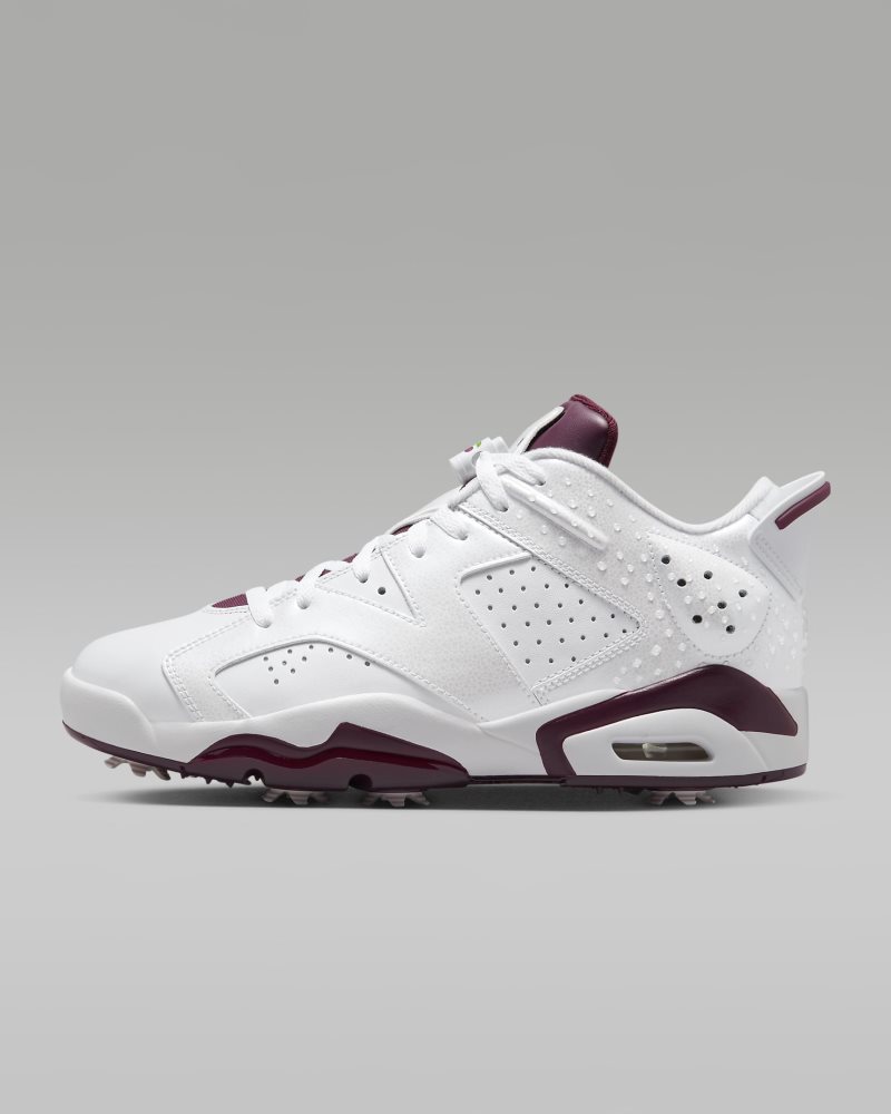 Jordan Retro 6 G NRG White/Bordeaux/White